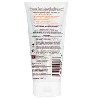 Palmer's Cocoa Butter Shimmer Radiance Loção 155mL – Hidratação & Brilho