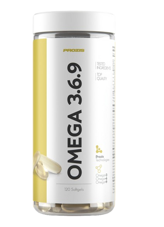 Prozis Ómega-3-6-9 120 cápsulas moles - Coração e Antioxidante