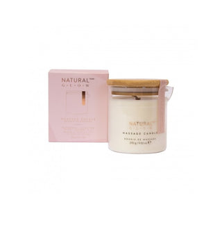 Natural Glow Massage Candle 270g – Vela de Massagem & Nutrição