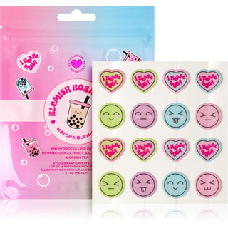 I Heart Revolution Boba Matcha – 16 Adesivos Anti-Imperfeições