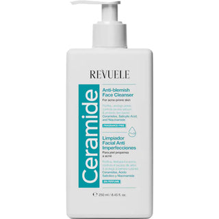 Revuele Ceramide Anti-Blemish Gel de Limpeza 250mL – Limpeza Anti-Imperfeições