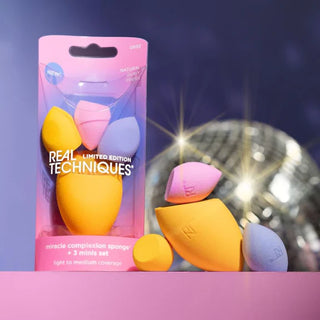Real Techniques Miracle Complexion Sponge + 3 Minis – Cobertura Natural