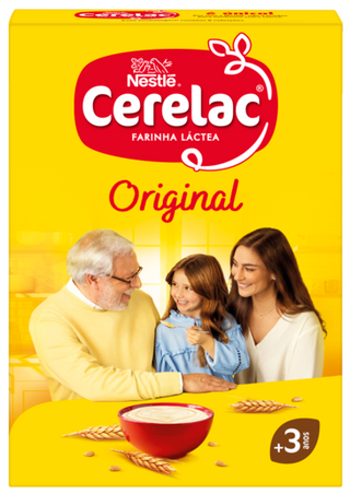 Cerelac Farinha Láctea +3 Anos 500g  - Prepara com Água