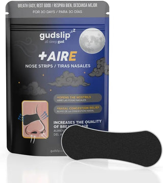 GudSlip Tiras Nasais x 30 Unidades | Melhorar a respiração