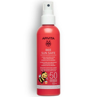 Apivita Bee Sun Safe Spray Loção Infantil SPF50 200ml – Proteção Muito Elevada