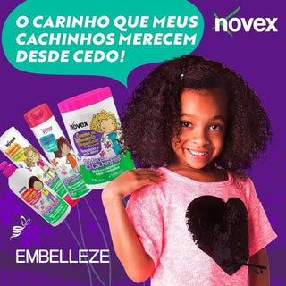 Novex Creme de Pentear Infantil Meus Cachinhos 300mL – Caracóis & Definição