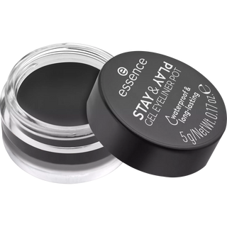 Essence Eyeliner em Gel STAY & PLAY - Black
