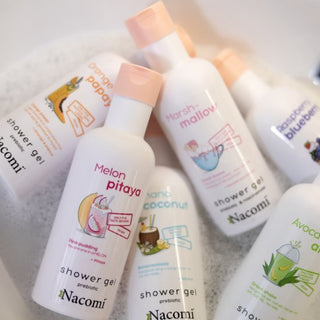 Nacomi Gel de Banho 300mL - Mirtilo e Framboesa