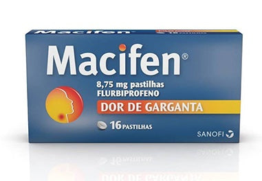 Macifen Dor de Gargante x 16 pastilhas