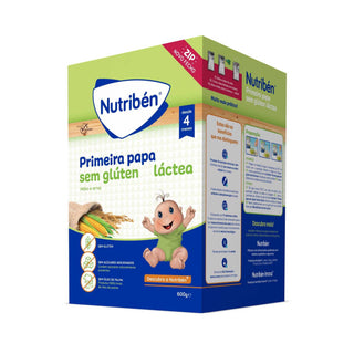 Nutriben Primeira Papa Láctea sem Glúten 600g