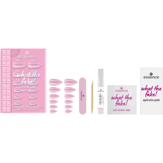 Essence What The Fake Unhas Press-On – Cat Eye