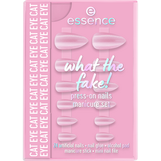 Essence What The Fake Unhas Press-On – Cat Eye