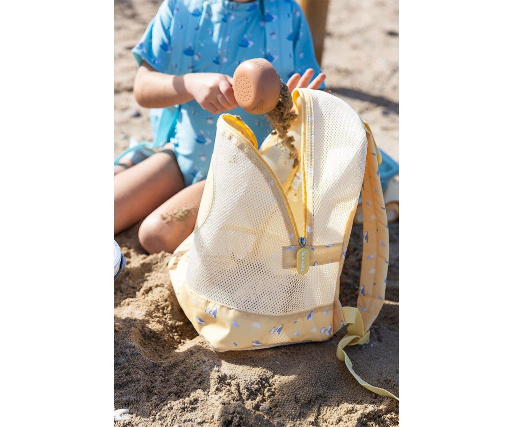 Tutete Mochila de Praia Infantil Anti-areia Caranguejos Sage