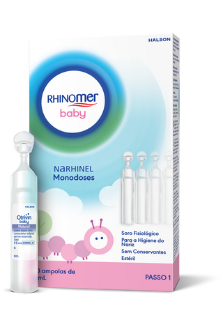Rhinomer Baby Narhinel Serum Fisiológico 5 mL 20 Unidades