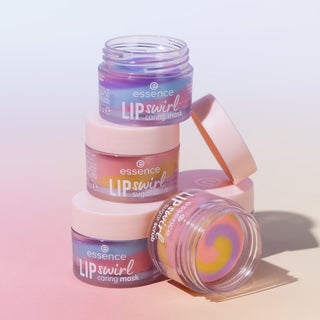 Essence Lip Swirl Caring Mask – Nutrição & Suavidade