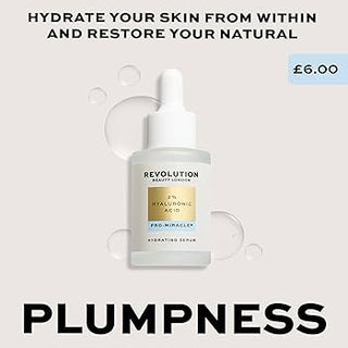 Revolution Pro Miracle 2% Hyaluronic Acid Serum 30mL – Hidratação & Preenchimento