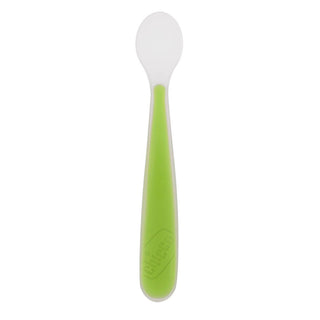 Chicco Colher Silicone Macia +6m - 1 Unidade Verde
