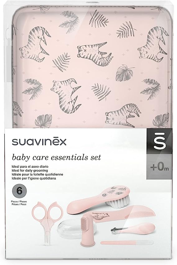 Suavinex Kit Essenciais de Higiene Rosa