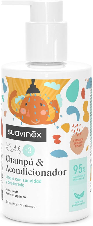 Suavinex Kids Champô 2 em 1 300 mL