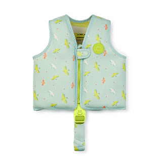 Saro Colete de Flutuação 1-3 Anos Tropicool Mint - Aprender a Nadar