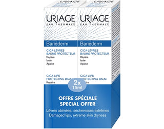 Uriage Bariéderm CICA Bálsamo Labial 2 x 15 mL