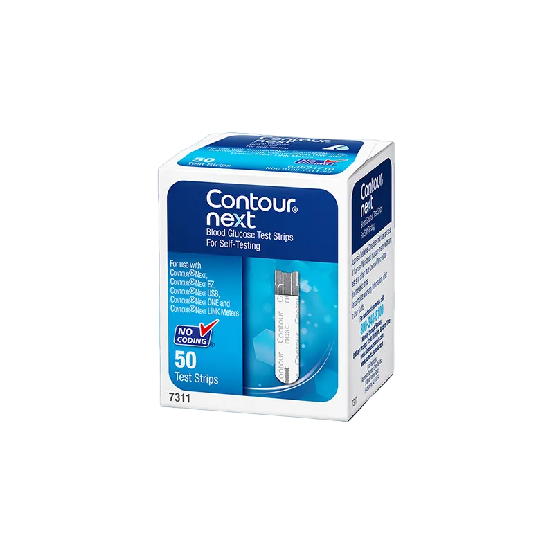 Contour Next Tiras Teste Glicemia 50 Unidades