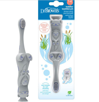 Dr Browns Escova Dentes Lontra 1-4 anos