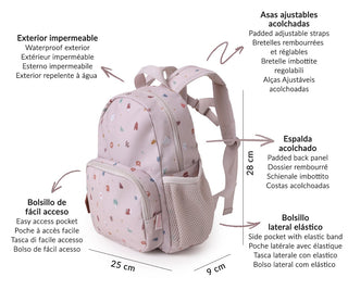 Tutete Mochila Infantil Nature – Mochila Escolar Sustentável para Crianças