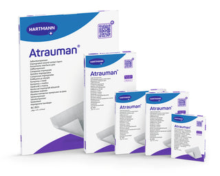 Hartmann Atrauman Ag Compressas com Prata (5x5cm) x 10 Unidades - Cicatrização de Feridas
