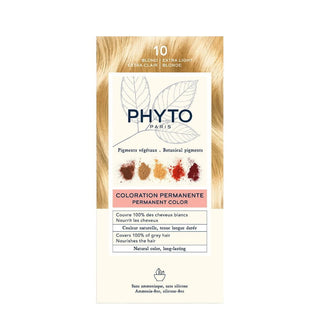 Phyto Phytocolor Coloração Permanente - 10 Louro Extra Claro