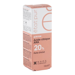 Etat Pur Ácido Cítrico AHA 20% 15mL – Renovação & Luminosidade
