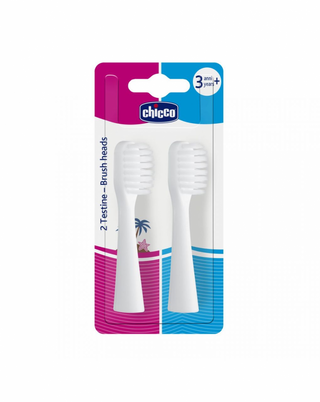 Chicco Recargas Escova de Dentes Elétrica x2