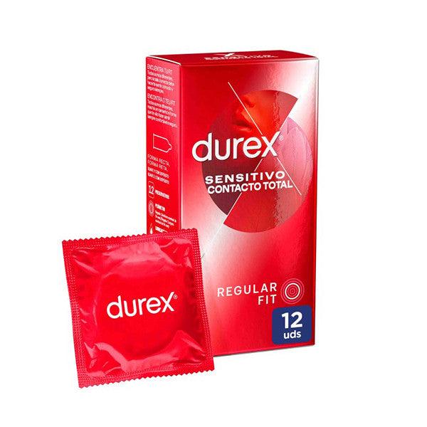 Durex Preservativo Sensitivo Contacto Total x 12 Unidades