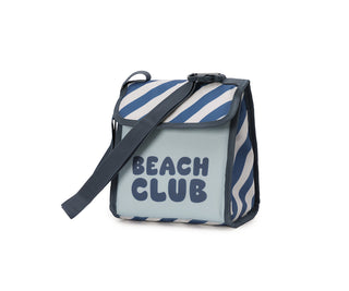 Tutete Bolsa Térmica Stripes Blue  - Lancheira para a Praia
