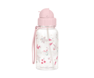 Tutete Garrafa de Plástico 500ml com Palhinha - Sem BPA