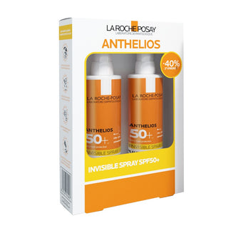 La Roche Posay PACK Anthelios Spray invisível SPF50+ 2x200mL – Proteção & Resistência