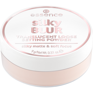 Essence Silky Blur Translucent Powder 9g – Pó Solto Matificante