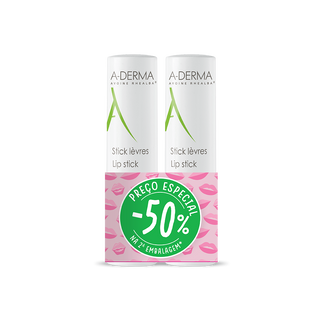 A-Derma Stick Labial Duo 2x4g