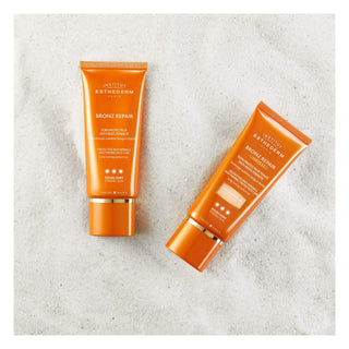Esthederm Solaire Bronze Repair Teint Creme Moderado 50mL - Proteção & Bronzeado Natural