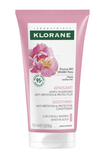 Klorane Capilar Condicionador Peónia 150 mL - Couro Cabeludo Sensível