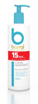 Barral Dermaprotect Creme Hidratante 400 mL - Preço Especial 15.90€