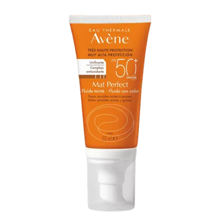 Avène Solar Mat Perfect Fluido com Cor FPS 50+ 50ml