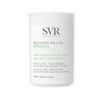 SVR Spirial Deo Roll On Recarga 50mL – Proteção Anti-Odores