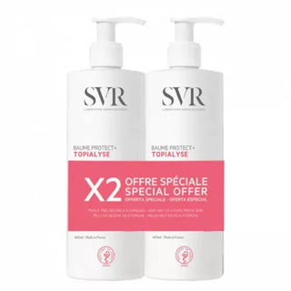 SVR PACK DUPLO Topialyse Baume Protect+ 2x400mL – Bálsamo Reparador
