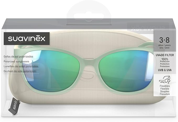 Gafas de Sol Suavinex 3-8A Azul/Verde