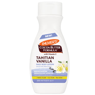 Palmer's Tahitian Vanilla Loção Corporal 250 mL – Hidratação & Nutrição
