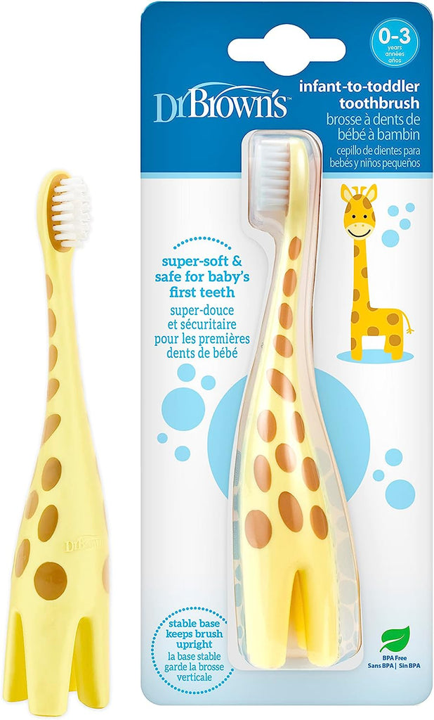 Dr Browns Escova Dentes Girafa 0-3 anos