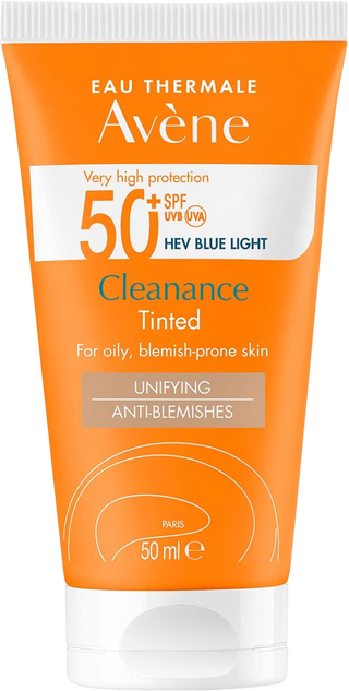 Avène Cleanance Solar com Cor FPS50+ 50mL