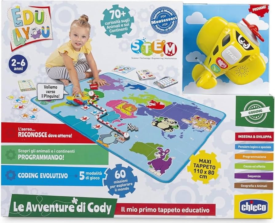 Chicco Avião Cody Aprende a Programar – A TUA FARMÁCIA