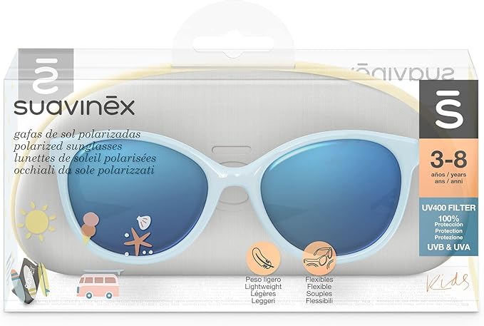 Gafas de Sol Suavinex 3-8A Azul/Verde